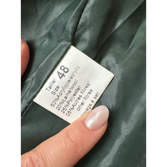 Simons forest green Puffer Jacket - Picture 9 of 11